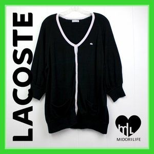 LACOSTE 3/4 Sleeve Cardigan